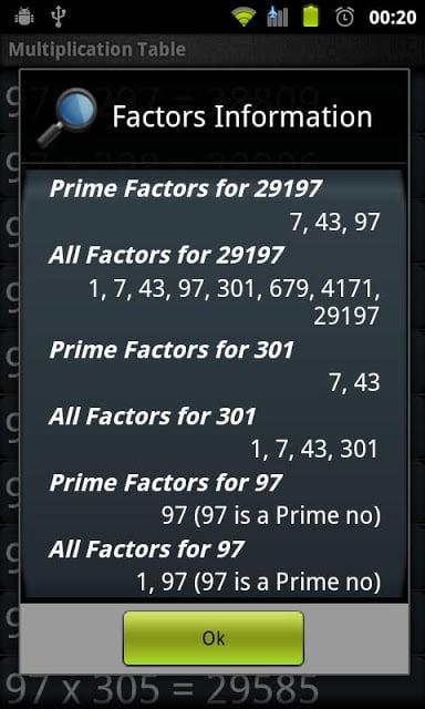 Maths Multiplication Factors截图3