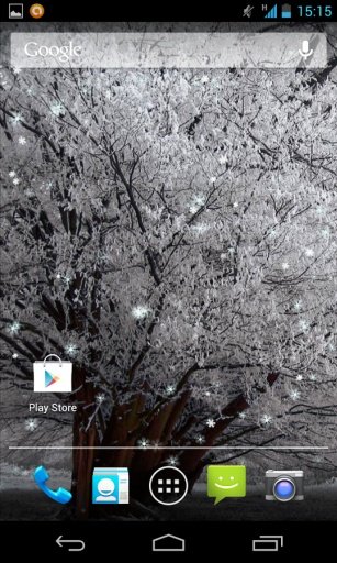 Winter Snow Live Wallpaper HD截图2