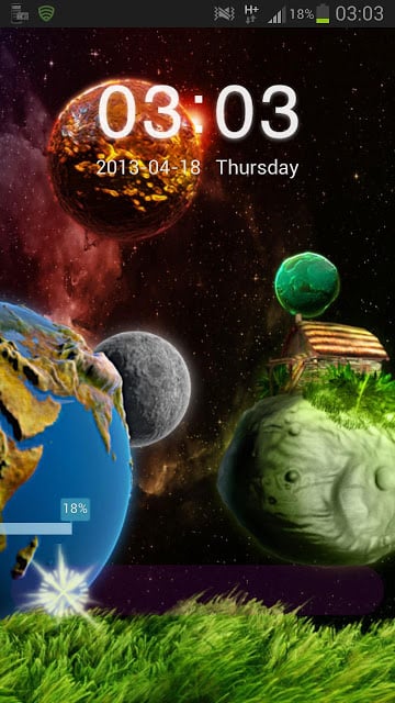 GO Locker Theme 宇宙截图3