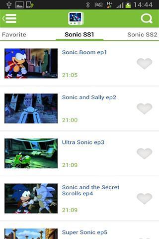 Sonic HedgeHog Full Videos截图5