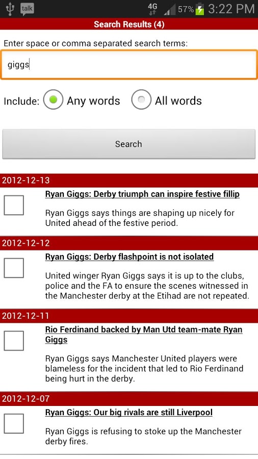 Redfeed Manchester United News截图3