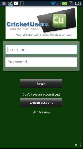 Cricket Users Forum App截图4