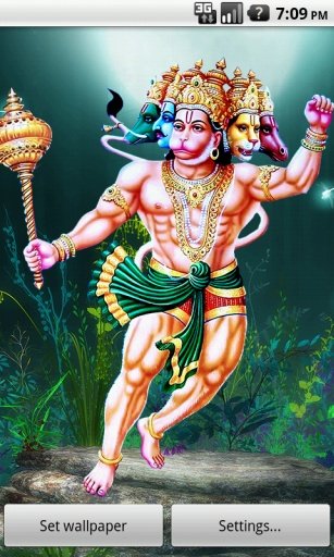 Hanuman Darshan Live Wallpaper截图4