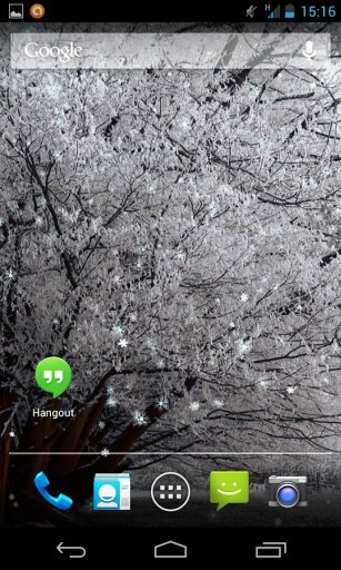 Winter Snow Live Wallpaper HD截图1