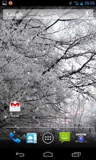 Winter Snow Live Wallpaper HD截图3