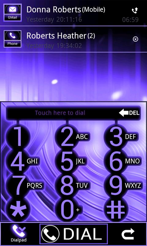 Purple ICS GO Contacts截图8