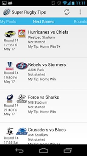 Super Rugby Tips截图6