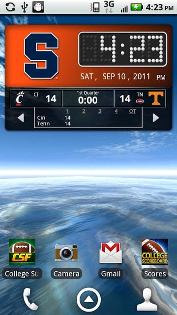 Syracuse Orange Live Clock截图6