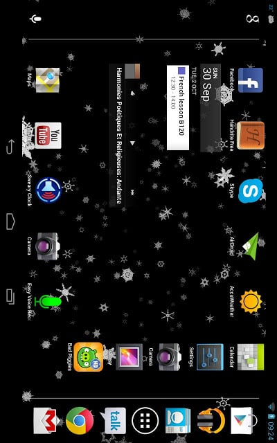 3D Snow Storm Live Wallpaper截图5