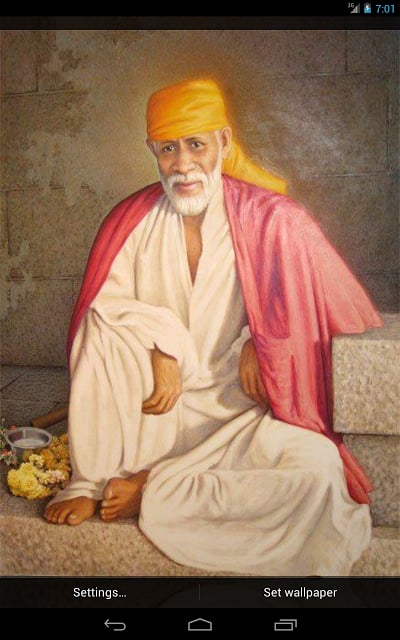 Shirdi Sai Baba Ji 3D Walpaper截图4