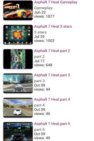 Asphalt 7 Free Fan截图5