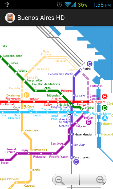 Argentina Buenos Aires Subway截图2