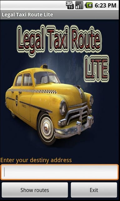 Legal Taxi Route Lite截图2