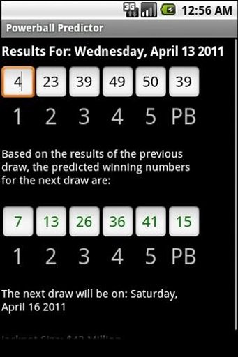 Powerball Predictor截图1