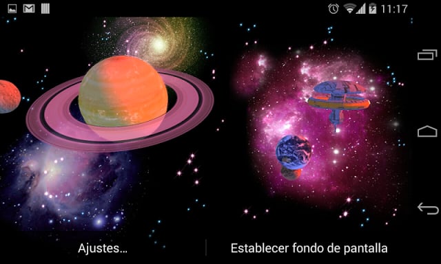 3D Space Live Wallpaper截图11