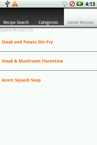 foodGizmo Recipe Search截图3