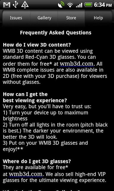 WMB 3D for Phones截图1