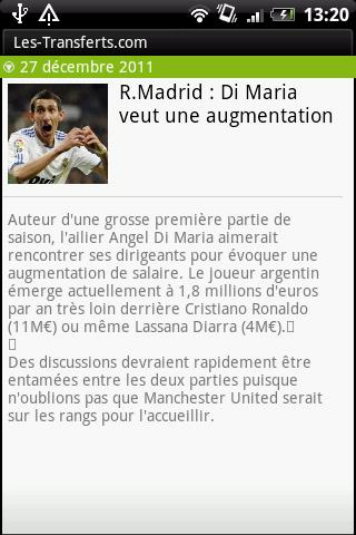 Les Transferts - Infos Foot截图2