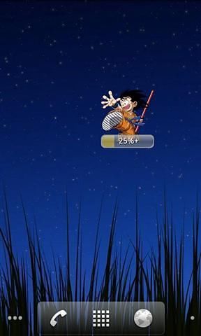 Goku Battery Widget截图4