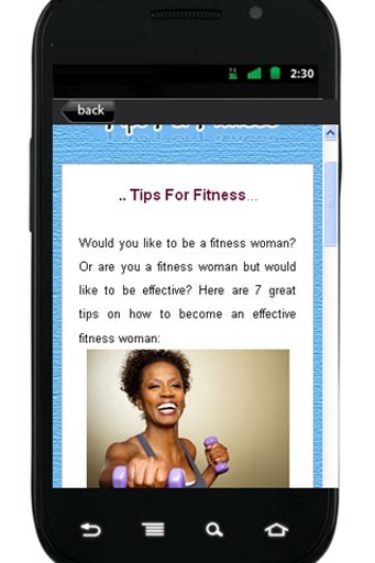 Tips For Fitness截图6