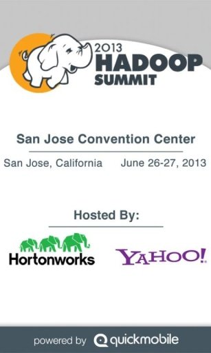 Hadoop Summit San Jose截图3