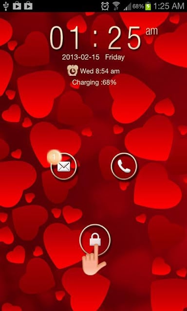 Valentine Hearts Go Locker截图1