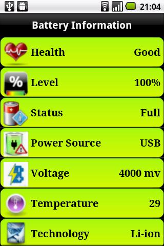 电池状态 Battery Guard截图1