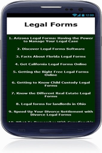 Legal Forms :Free Book截图6