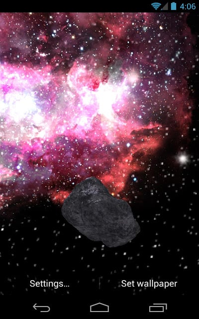 Asteroid Apophis LWP FREE截图2