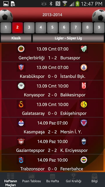 S&uuml;per Lig Futbol截图6