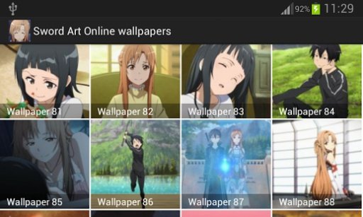 剑艺术在线 Sword Art Online tapety HD截图10