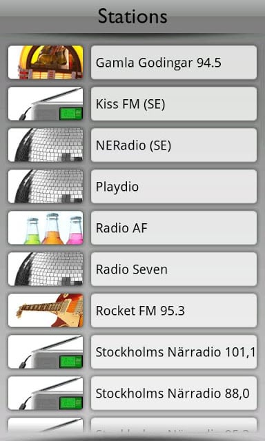 Sverige Radio by Tunin.FM截图2