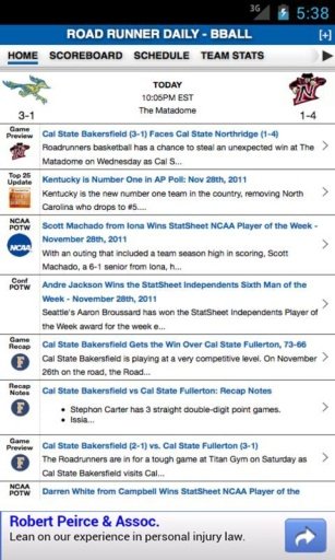 Cal State Bakersfield Basketba截图4