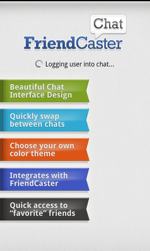 FriendCaster Chat截图7