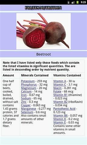 水果营养截图2