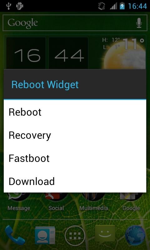 Reboot Widget for Root User截图11