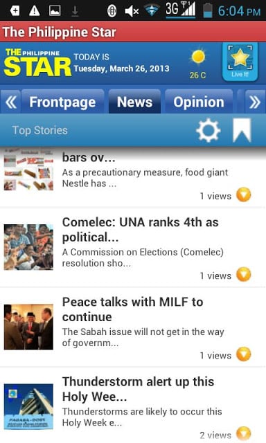 The Philippine Star Phone App截图4