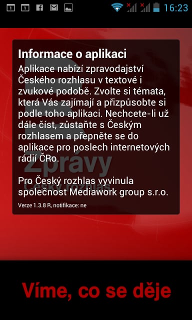 Zpr&aacute;vy – Česk&yacute; rozhlas截图5