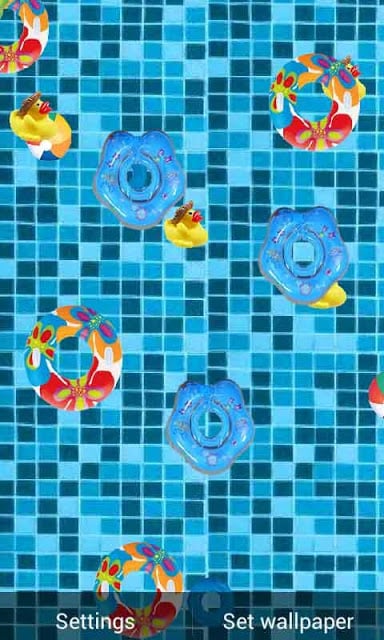 Swimming Pool Water Ripple LWP截图4