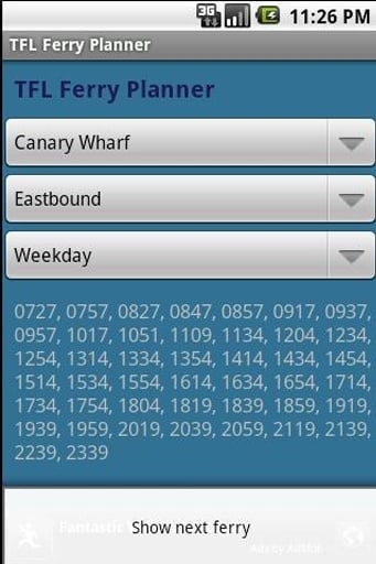 Ferry Planner - Thames Clipper截图4