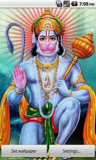 Hanuman Darshan Live Wallpaper截图3