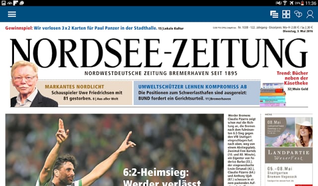 NORDSEE-ZEITUNG e-Paper截图8