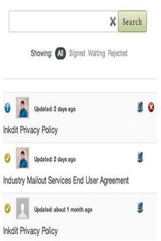电子签名 Inkdit e-signatures截图2