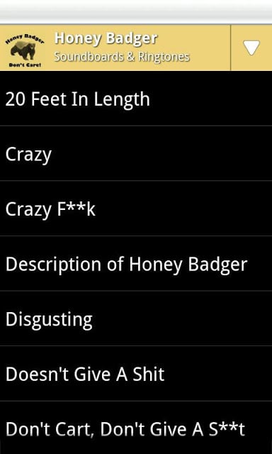 Honey Badger Soundboard截图1