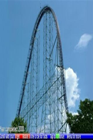 Top 10 Tallest North American Roller Coasters截图7