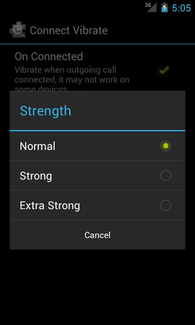 exDialer 接通震动 插件截图3
