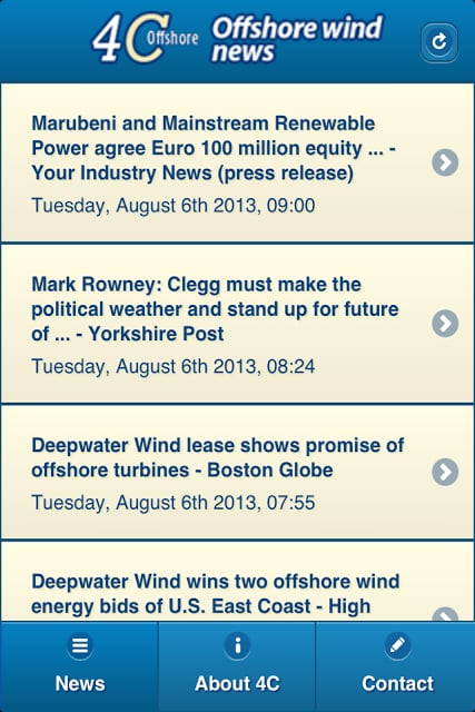 4C Offshore Wind News截图2