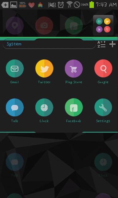 Diamond dodol launcher theme截图2