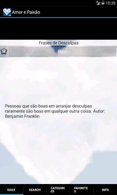 Frases de Amor e Paix&atilde;o截图1