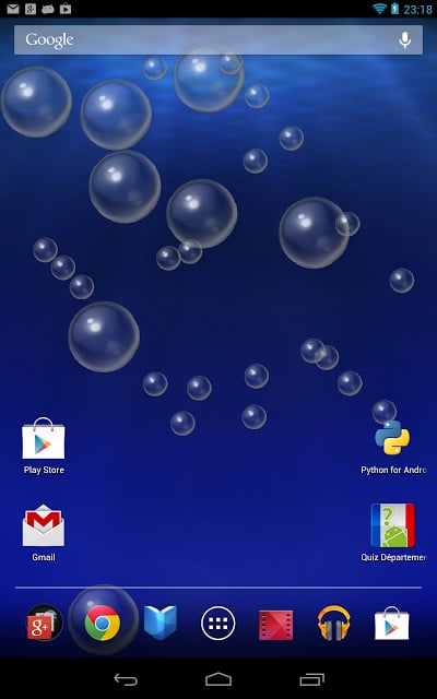 Bubble Plop Live Wallpaper截图3